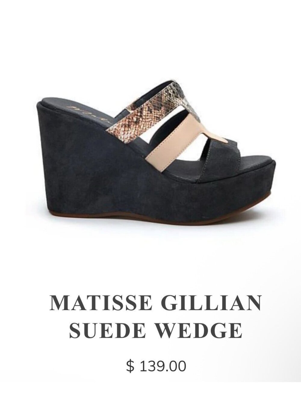 Matisse wedge sandals